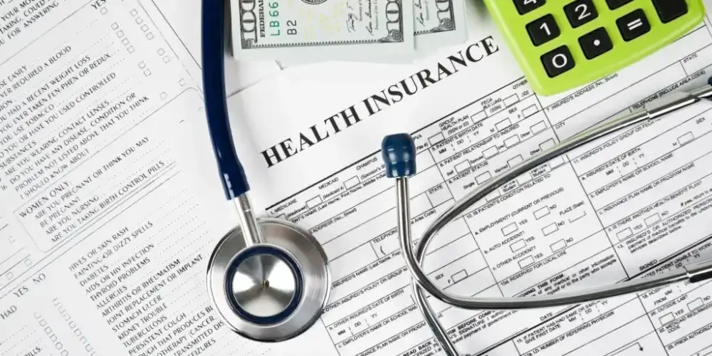 An illustration showing the use of augmented reality in medical billing processes.