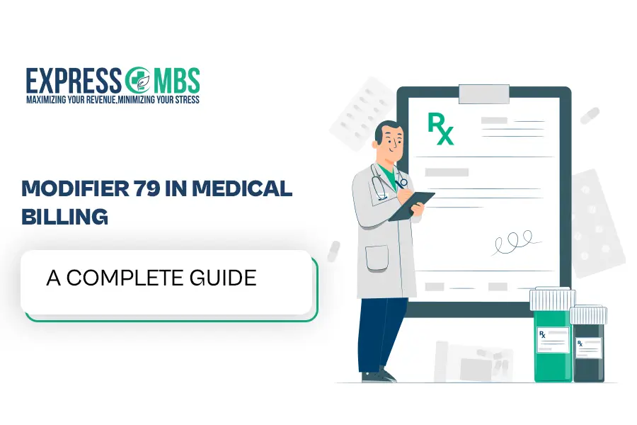 A professional work on the modifiers 79 in medical billi9ng