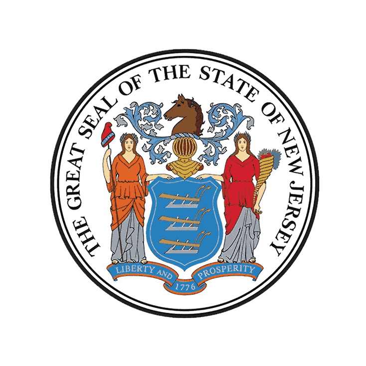 This flag represent the New jersey state