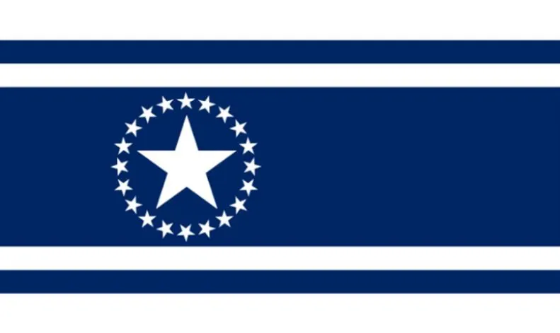 Flag is represent the Illinois state