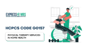 A profesional give the physical therapy in home services provider use this code for this purpose G0157 Code