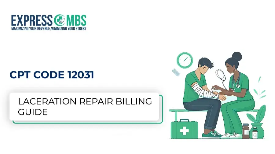 A professional nurse give the laceration repair treatment to the patint for this treatement use this CPT Code 12031 for the billing and treatment process in healthcare system.