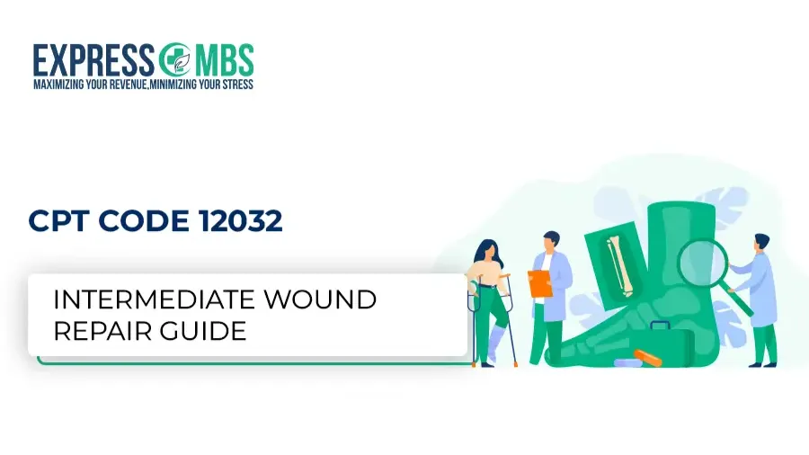 Two professional and one women give the wond care treatment at lab center for this process use this cpt code CPT Code 12032 treatment and biling process.