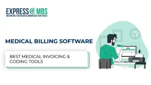 A professional work on the mdical billing software about the healthcare billing process by using the top billing software.