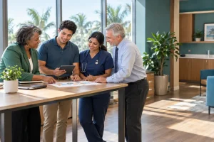 medical billing KPIs report reviewed by a Florida practice team